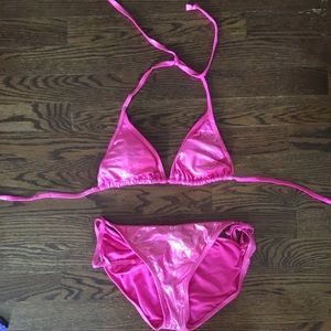 Metallic bikini